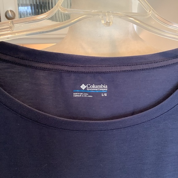 Columbia Blue Short Sleeve Tee Large - Picture 2 of 5